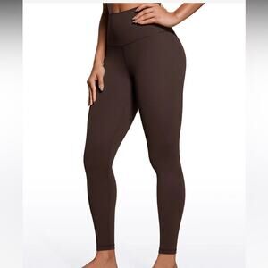 CRZ Yoga Hot Fudge Brown Butter Luxe Leggings 23”